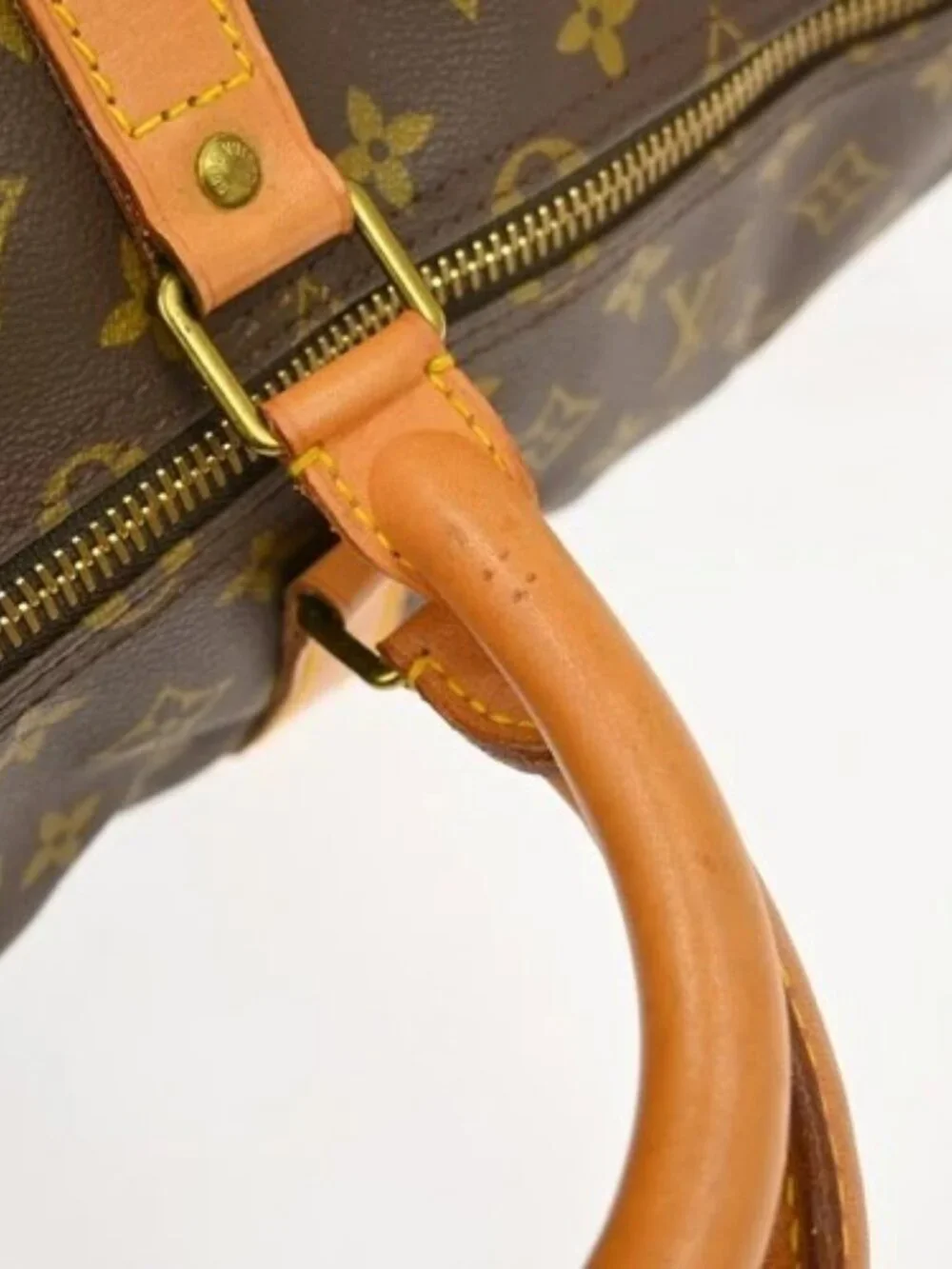 BUYIT03 Louis Vuitton Monogram Keepall 60 Duffle Handbag M41422 FC892 BQ00238